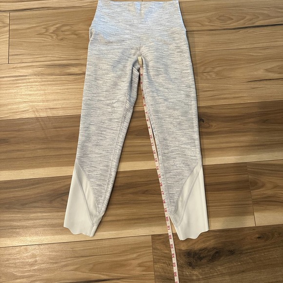 Lululemon Wunder Under Roll Down Scallop Luxtreme Gray 4 - Picture 2 of 4